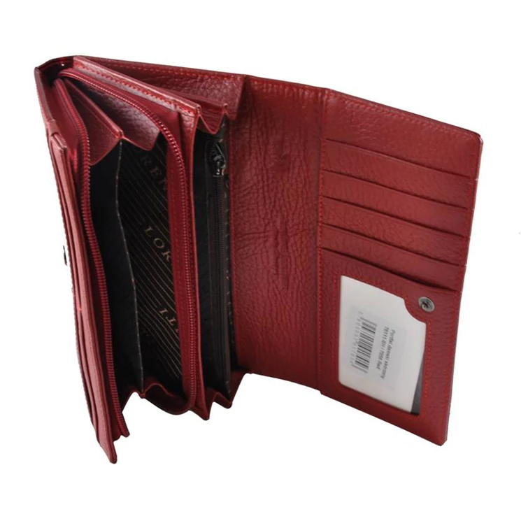 Női bőr pénztárca FK76111 Blue