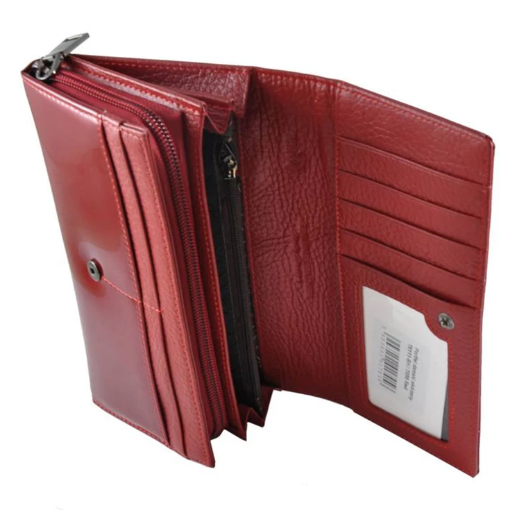 Női bőr pénztárca FK76111 Blue