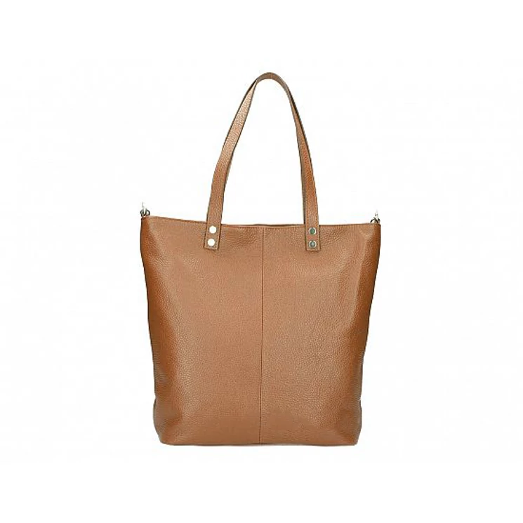 Valódi bőr női táska konyak színben S7190 Cognac