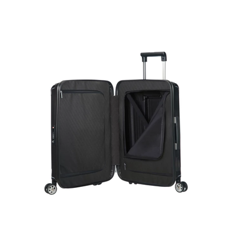 Samsonite Lite-Box Spinner Kabinbőrönd 55 cm Black 10 év garancia
