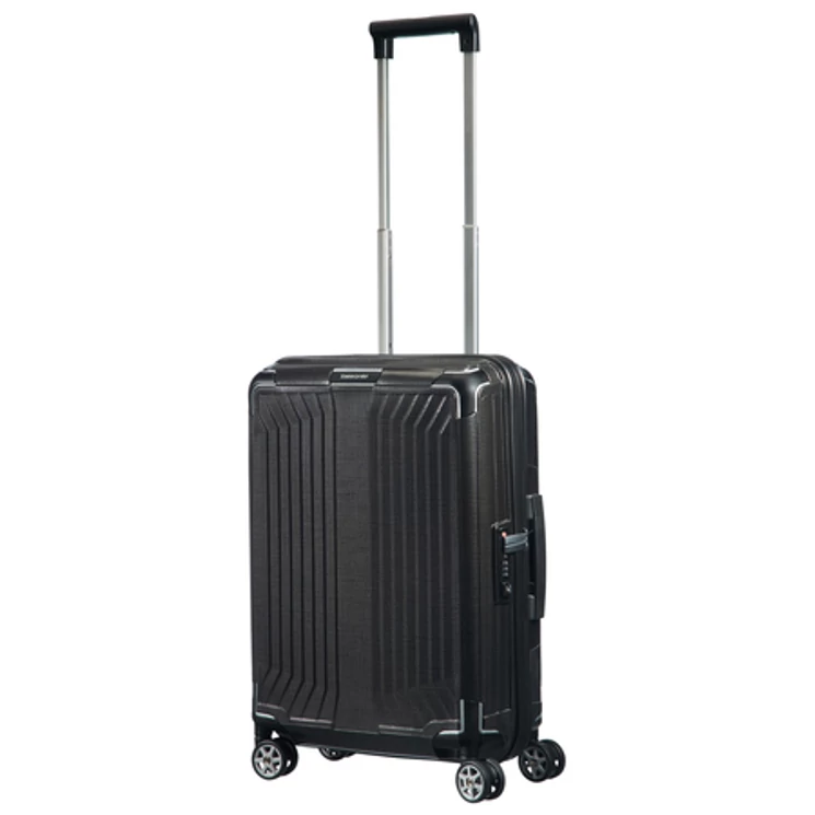 Samsonite Lite-Box Spinner Kabinbőrönd 55 cm Black 10 év garancia