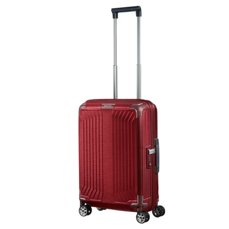 Samsonite Lite-Box Spinner Kabinbőrönd 55 cm DeepRed 10 év garancia