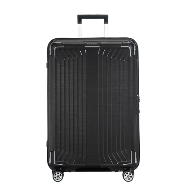 Samsonite Lite-Box Spinner Bőrönd 69 cm Black 10 év garancia