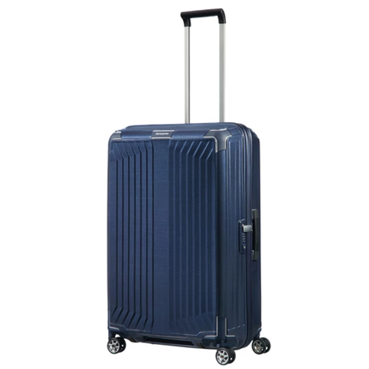 Samsonite Lite-Box Spinner Bőrönd 75 cm DeepBlue 10 év garancia
