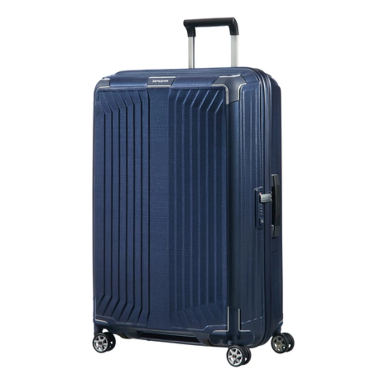 Samsonite Lite-Box Spinner Bőrönd 75 cm DeepBlue 10 év garancia