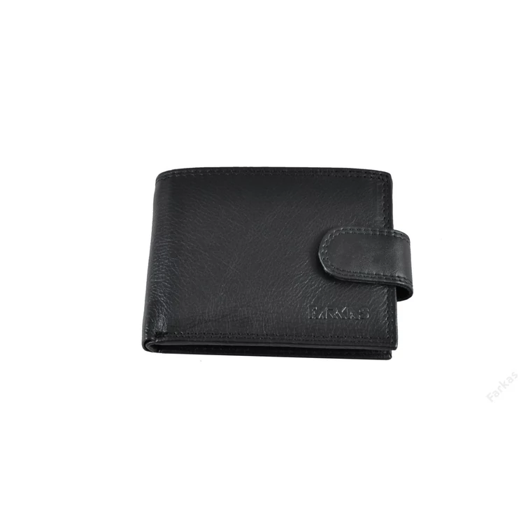 Valódi bőr kártyatartó fekete színben