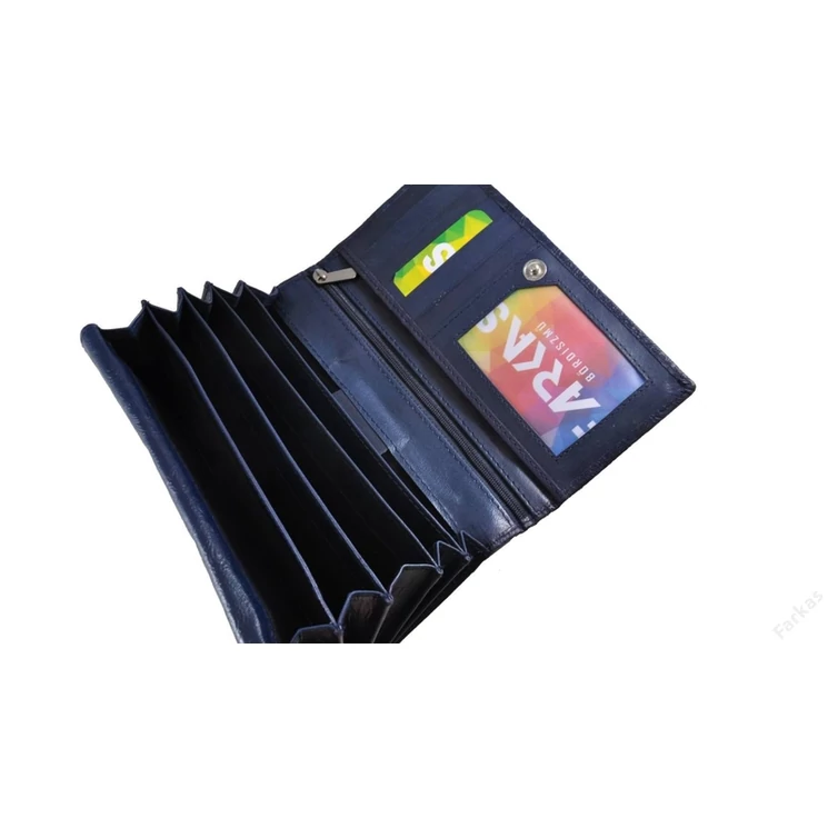 Divatos női bőr pénztárca 8670.4.1 Blue