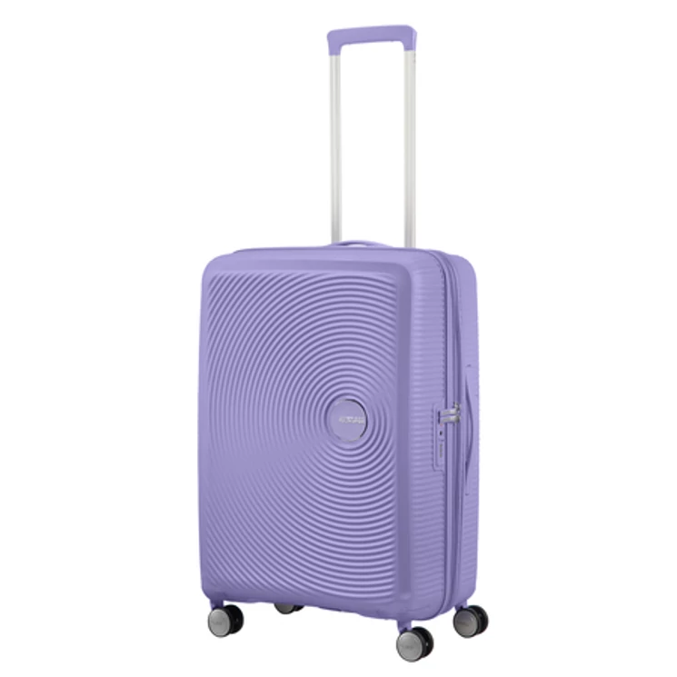 American Tourister Soundbox bővíthető Spinner bőrönd 67 Lavender