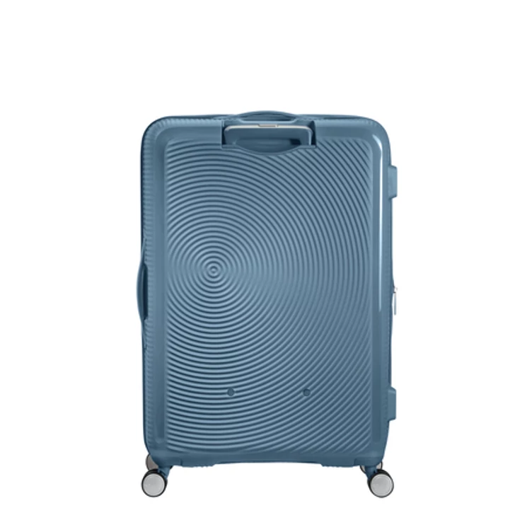 American Tourister Soundbox bővíthető Spinner bőrönd 77 StoneBlue