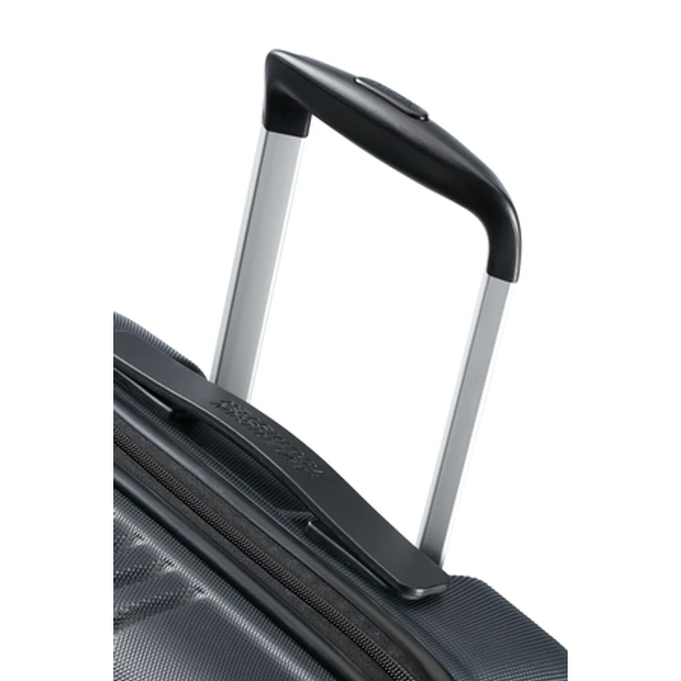 American Tourister Tracklite Spinner Kabinbőrönd 55cm DarkSlate 3 év garancia