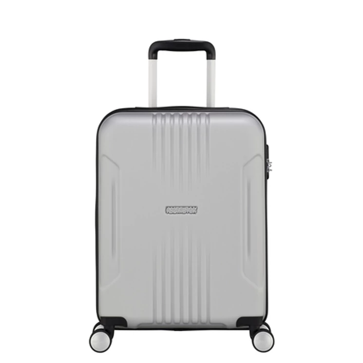 American Tourister Tracklite Spinner Kabinbőrönd 55cm Silver 3 év garancia