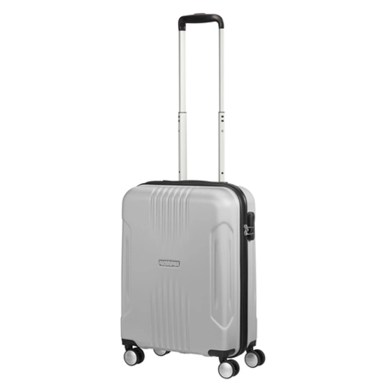 American Tourister Tracklite Spinner Kabinbőrönd 55cm Silver 3 év garancia