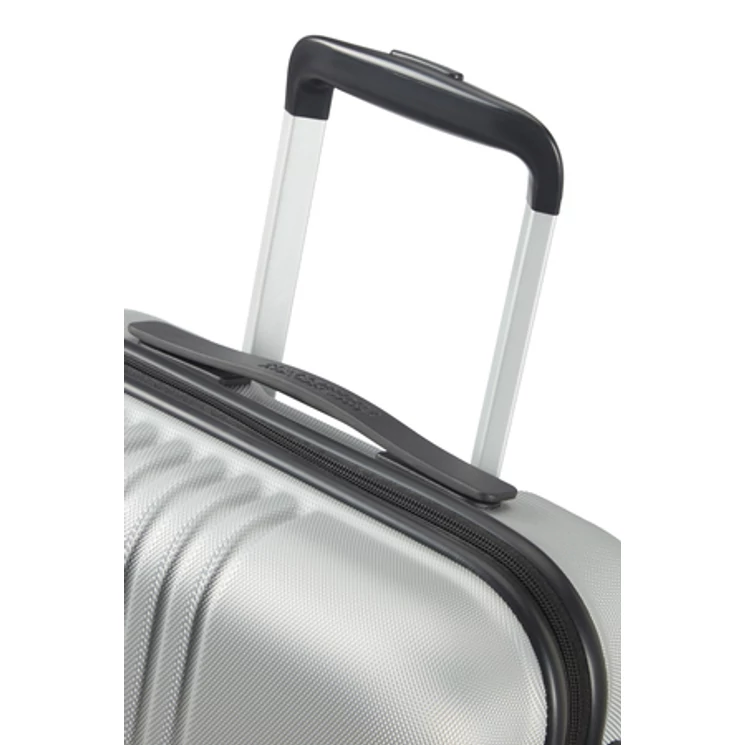 American Tourister Tracklite Spinner Kabinbőrönd 55cm Silver 3 év garancia