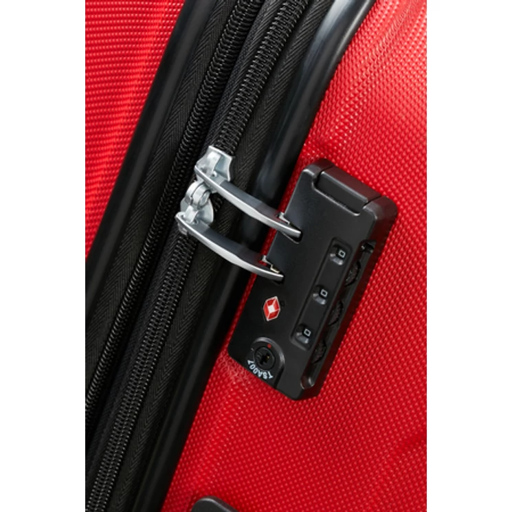 American Tourister Tracklite Spinner Bővíthető Bőrönd 67cm FlameRed 3 év garancia