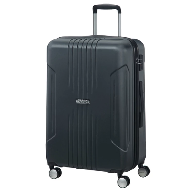American Tourister Tracklite Spinner Bővíthető Bőrönd 67cm DarkSlate 3 év garancia