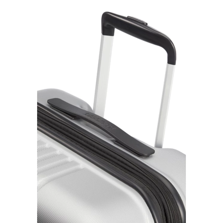 American Tourister Tracklite Spinner Bővíthető Bőrönd 67cm Silver 3 év garancia