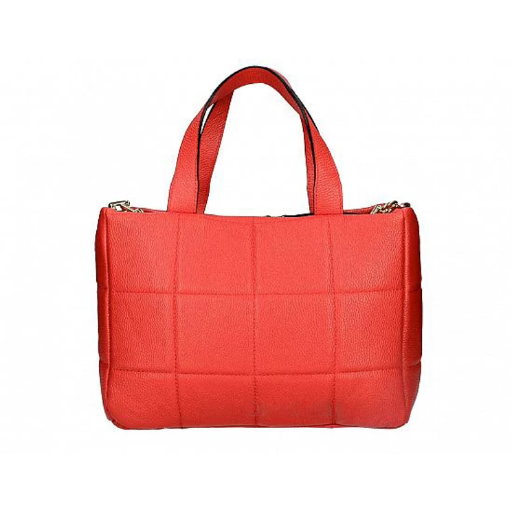 Valódi bőr női Táska Piros