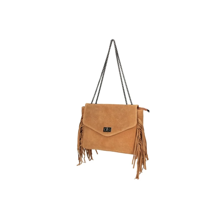 Valódi bőr női láncos táska mentazöld színben S7217 GreenMint