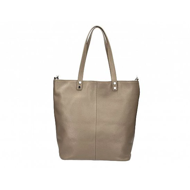 Valódi bőr női táska sötéttaupe színben S7190 DarkTaupe