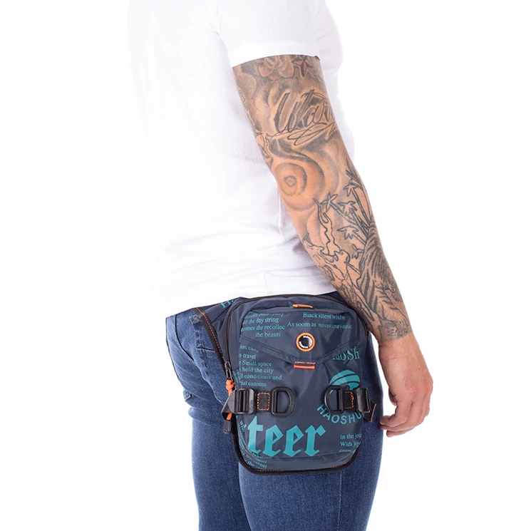 Kis méretű combtáska kék színben 5126 Blue