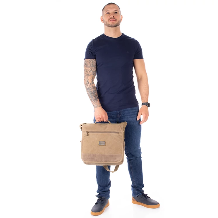 Aoking férfi Válltáska T9639 Camel