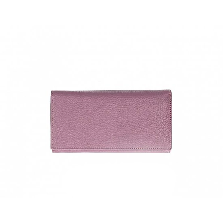 Valódi bőr brifkó pincér pénztárca Lila