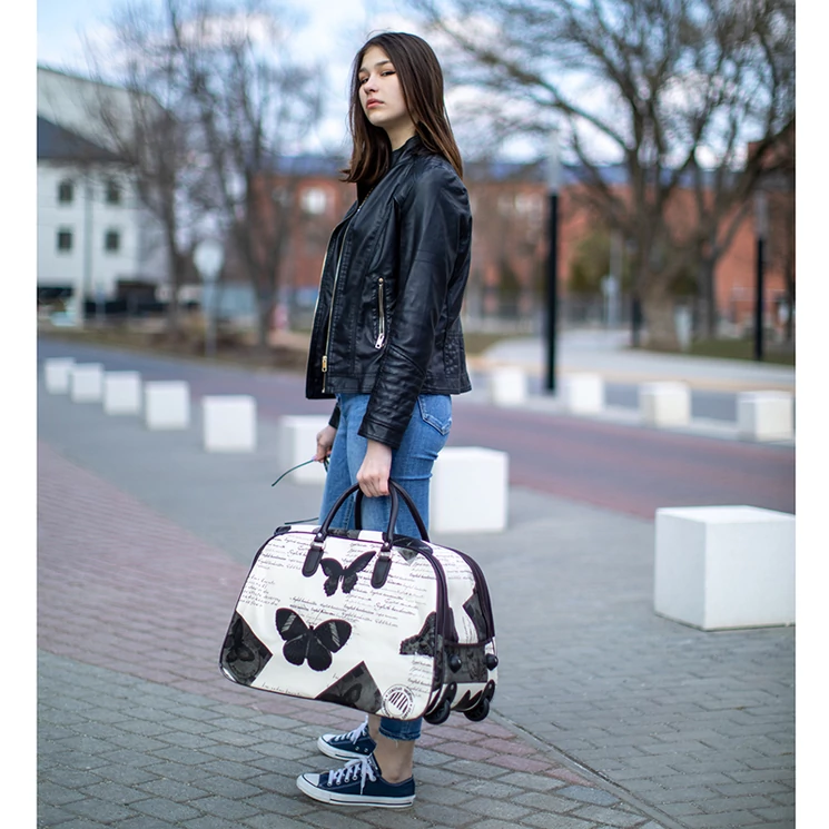 Euroline pillangós gurulós utazó táska