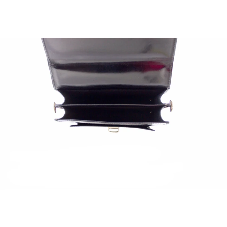 Valódi bőr férfi oldaltáska fekete színben