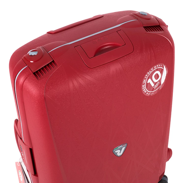 Roncato R0712 Light Spinner bőrönd 68 cm-es piros  ajándék bőröndhuzattal