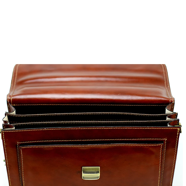 Valódi bőr aktatáska 3 részes '