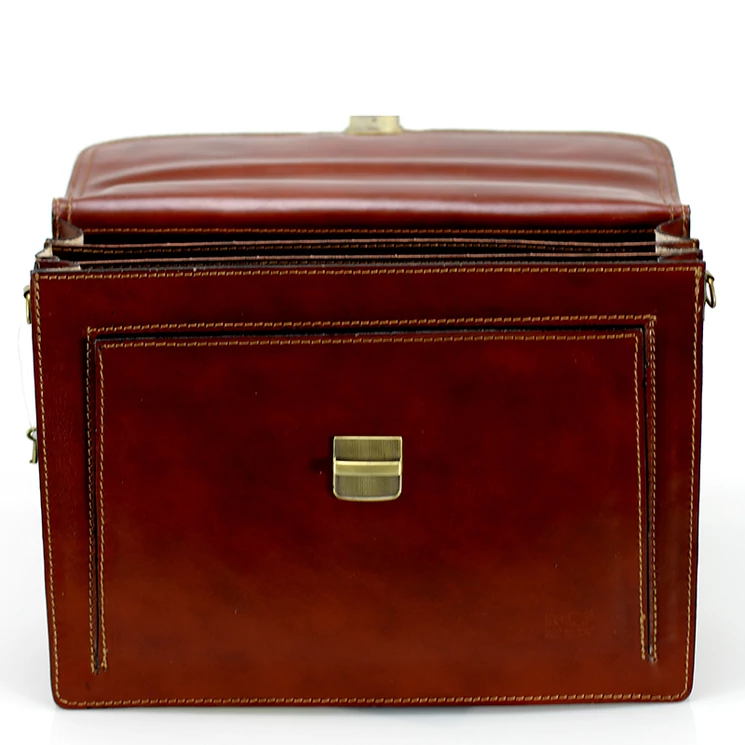 Valódi bőr aktatáska 3 részes '