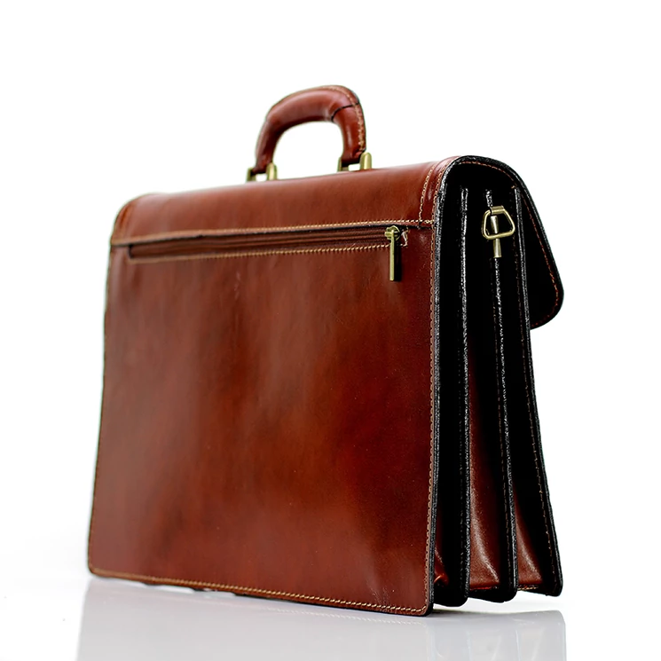 Valódi bőr aktatáska 3 részes 