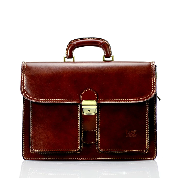 Valódi bőr aktatáska 2 részes