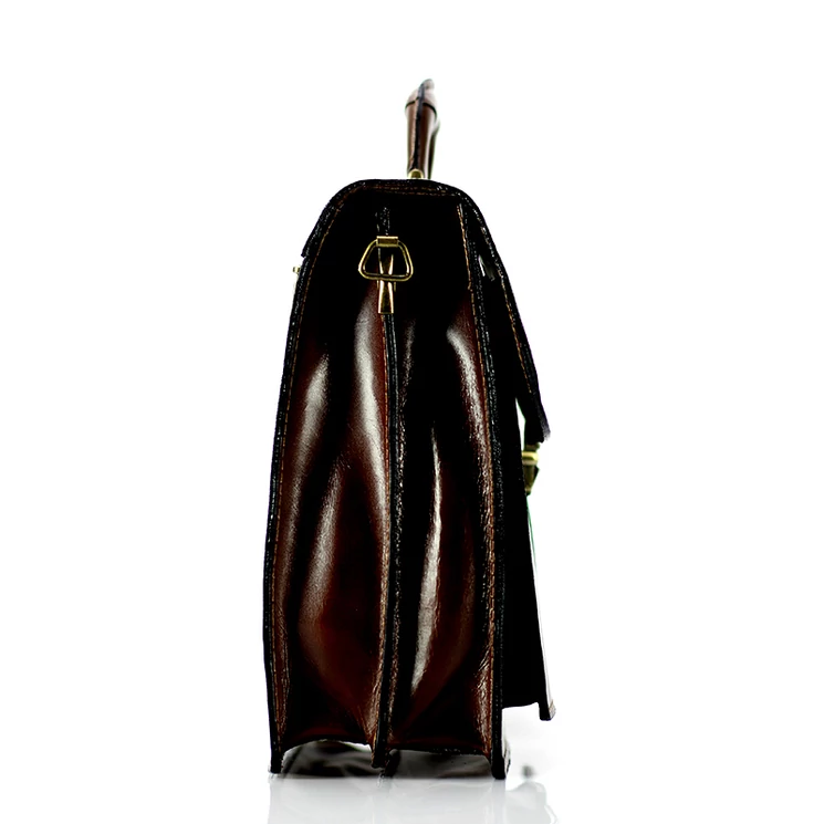 Valódi bőr aktatáska 2 részes