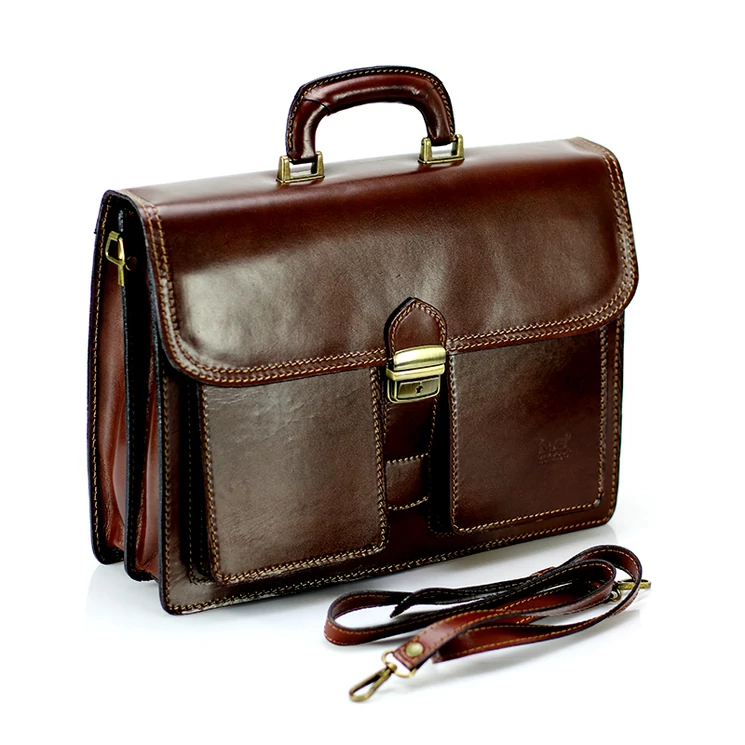 Valódi bőr aktatáska 2 részes
