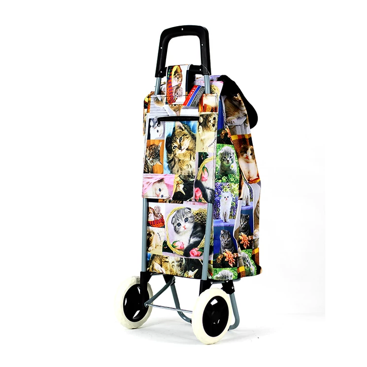 Euroline gurulós bevásárlókocsi CICÁS