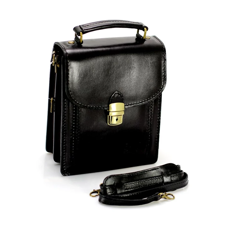 Valódi bőr férfi válltáska