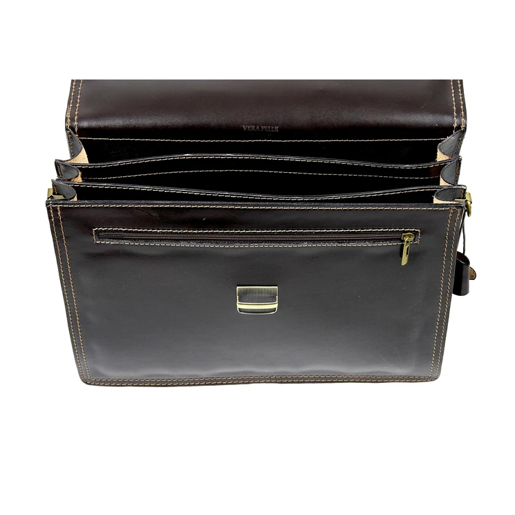 Valódi bőr aktatáska 3 részes