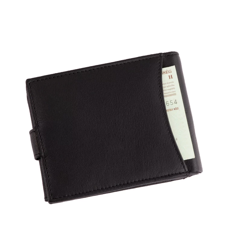 GIULIO valódi bőr férfi pénztárca díszdobozban RFID rendszerrel ( 8 kártyatartó )