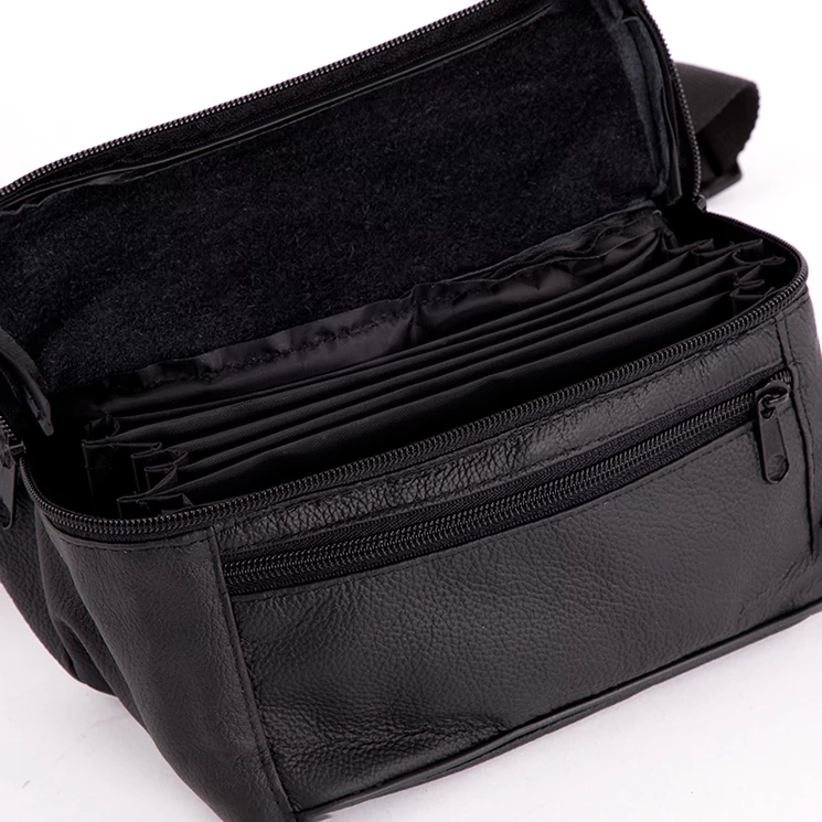 Valódi bőr brifkó övtáska L