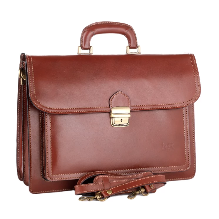 TASSO Valódi bőr aktatáska 2 részes