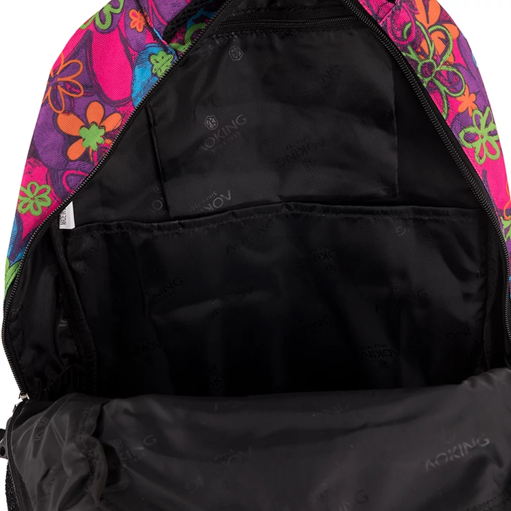 Aoking Hátizsák virág mintával