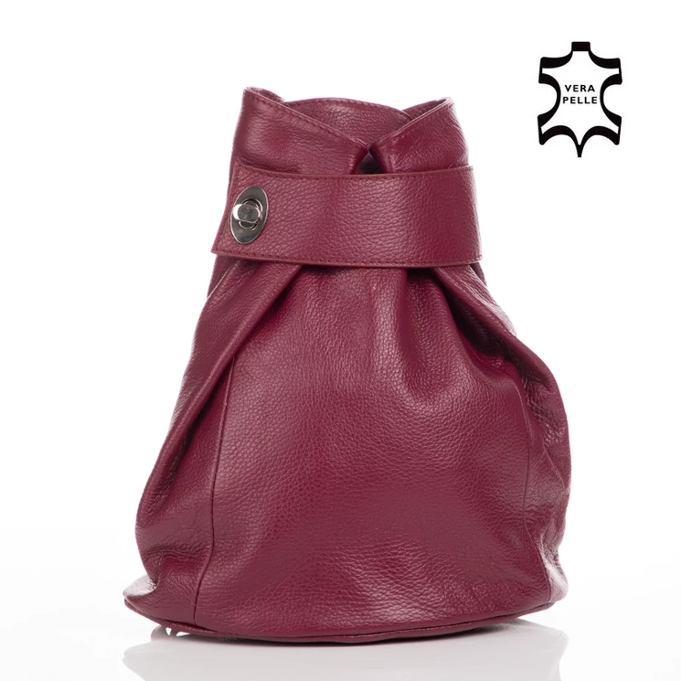 Valódi bőr női hátizsák