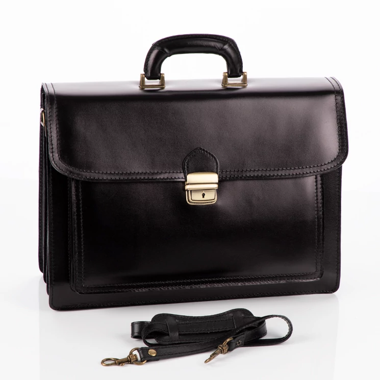  Valódi bőr aktatáska 3 részes 