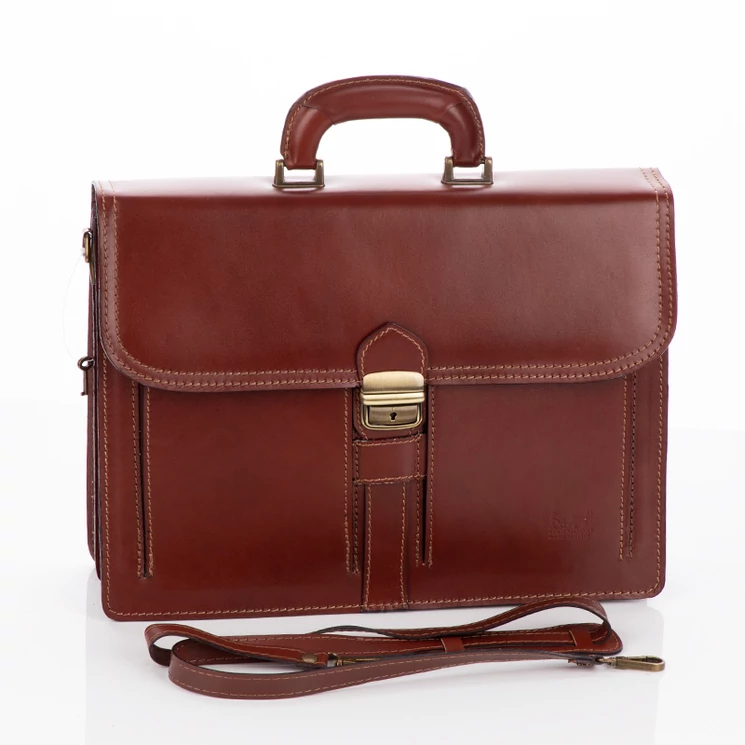 Valódi bőr aktatáska 2 részes