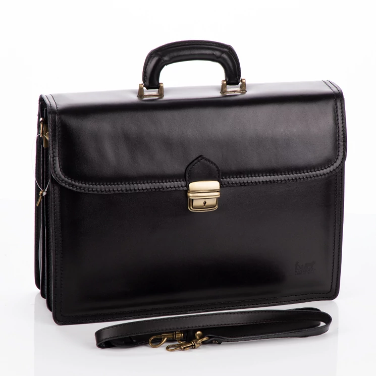 Valódi bőr aktatáska 3 részes 