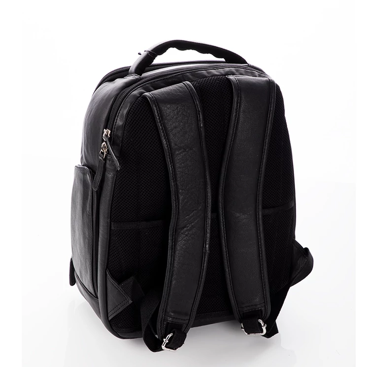 RO-6010 Rosme valódibőr laptophátizsák barna színben