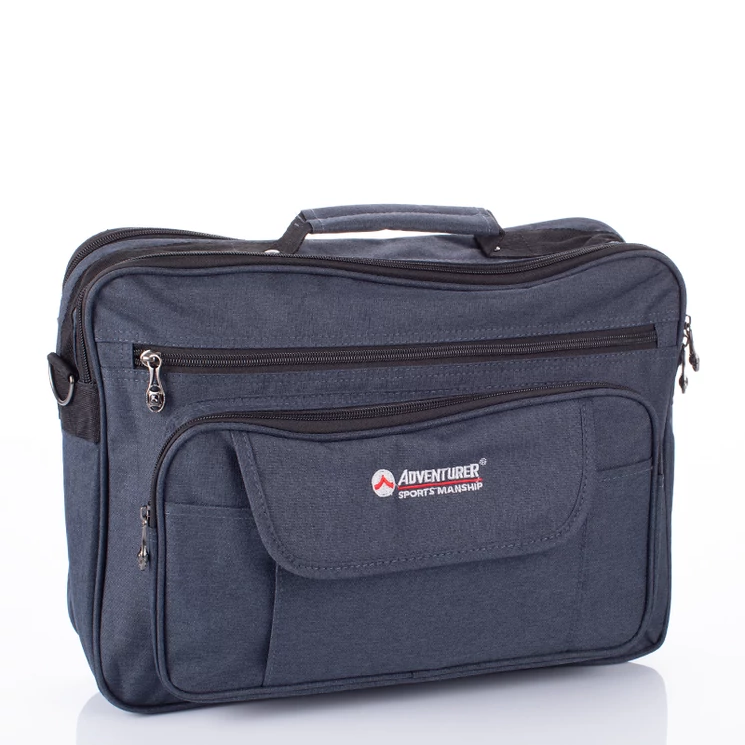 AdventureR Férfi válltáska kék színben 5286-jeansblue