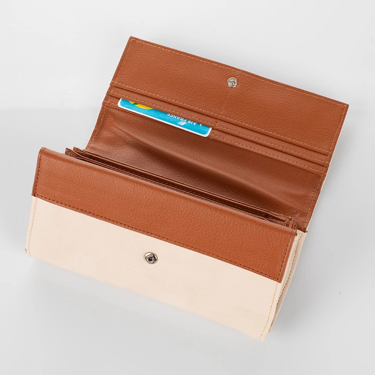 Bézs színű brifkó pénztárca 885-beige