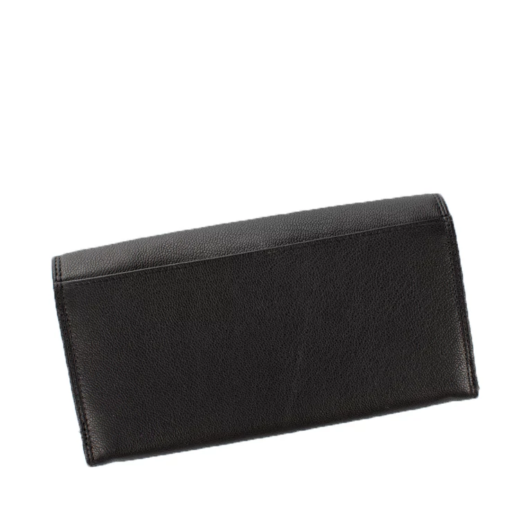 Fairy valódi bőr pénztárca fekete színben RFID rendszerrel díszdobozban